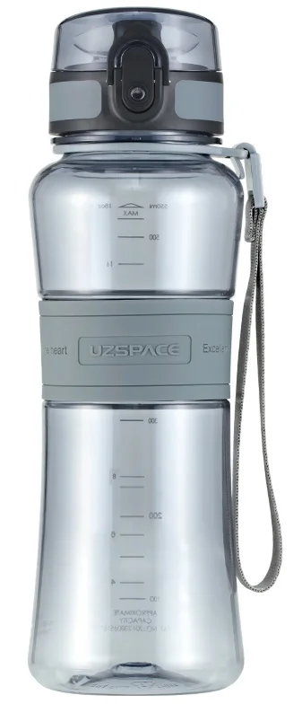 UZSPACE MATARA TRITAN 5026 550 ML GRİ