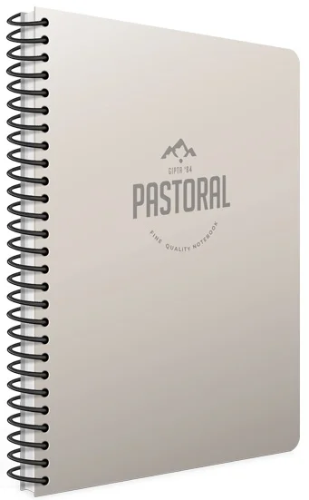 GIPTA DEFTER PASTORAL 17x24 SPİRALLİ PP KAPAK 72 YP. KARELİ 3252