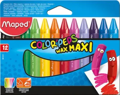 MAPED MUM BOYA COLOR PEP'S JUMBO 12 Lİ 861311