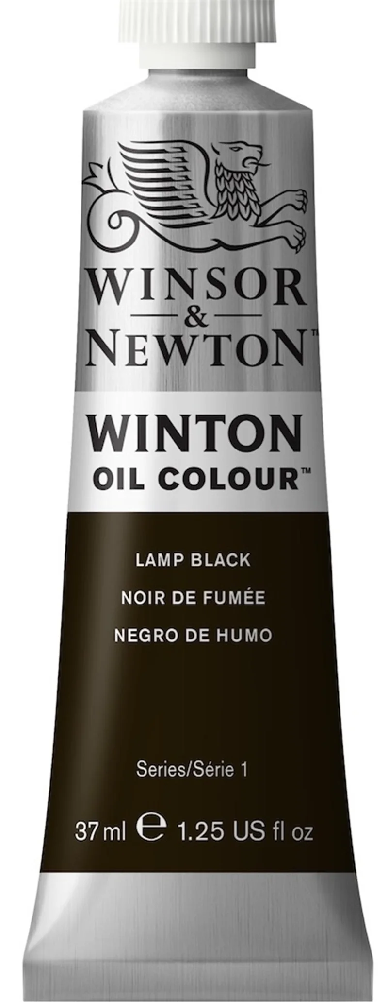 W&amp;N YAĞLI BOYA WINTON 37 ML LAMP BLACK 337 (25) WN-1414337