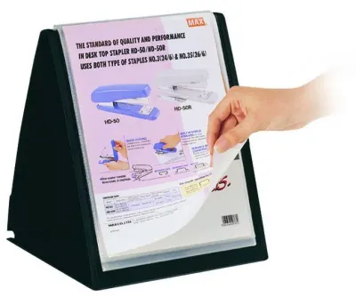 SERVE SUNUM DOSYASI DİKEY SİYAH SV-6006-SYH