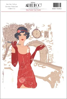 ARTDECO KOLAY TRANSFER 17x25 CM NO:13 Y-100-KT17-13