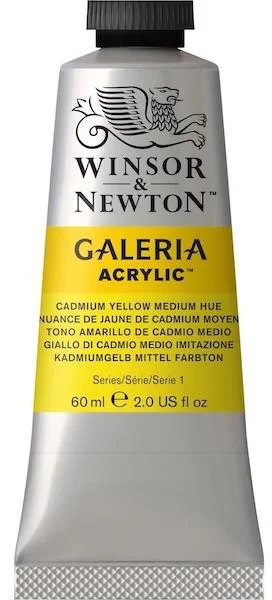 W&amp;N AKRİLİK BOYA GALERIA 60 ML CADMIUM YELLOW MEDIUM HUE 120 WN-2120120