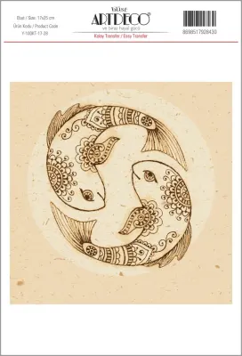 ARTDECO KOLAY TRANSFER 17x25 CM NO:28 Y-100-KT17-28