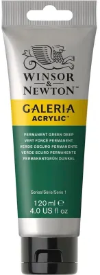 W&N AKRİLİK BOYA GALERIA 120 ML PERMANENT GREEN DEEP 482 WN-2131482