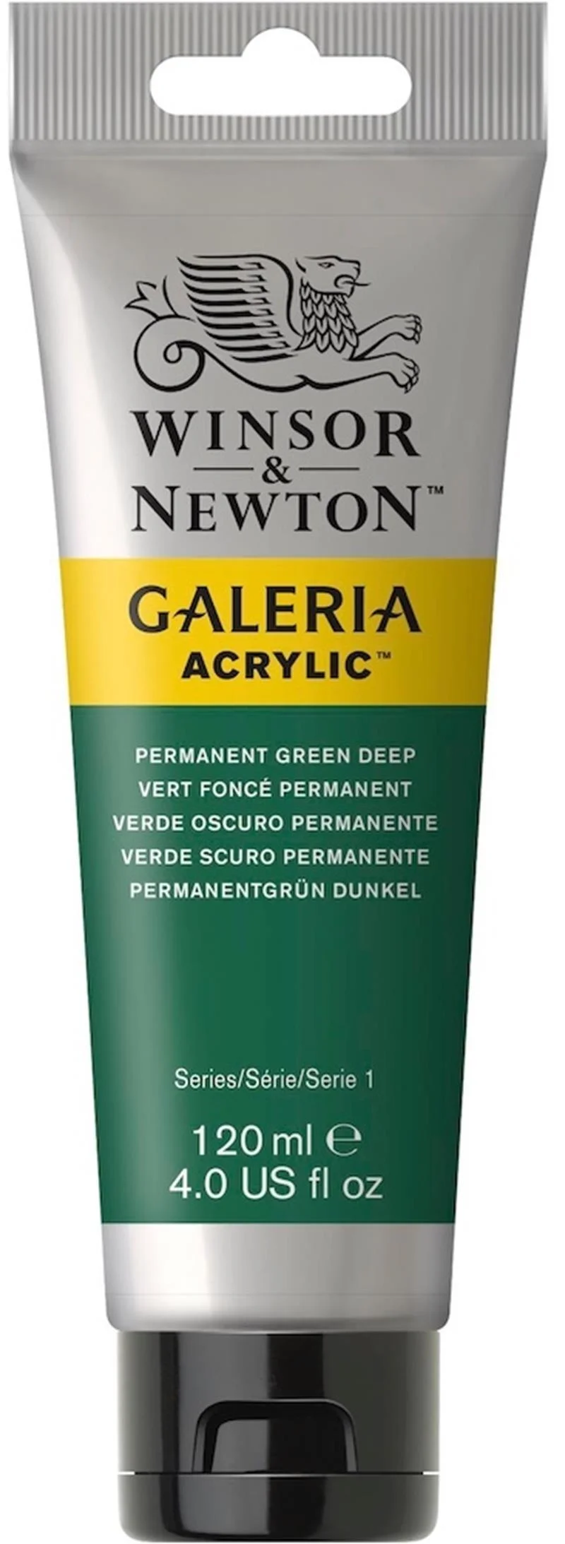 W&amp;N AKRİLİK BOYA GALERIA 120 ML PERMANENT GREEN DEEP 482 WN-2131482