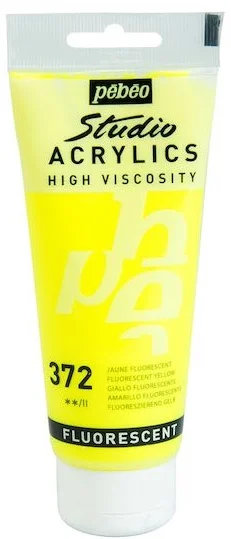 PEBEO AKRİLİK BOYA STUDIO 100 ML 832*372 FLUORESCENT YELLOW