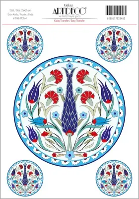ARTDECO KOLAY TRANSFER 35x50 CM NO:4 Y-100-KT35-4