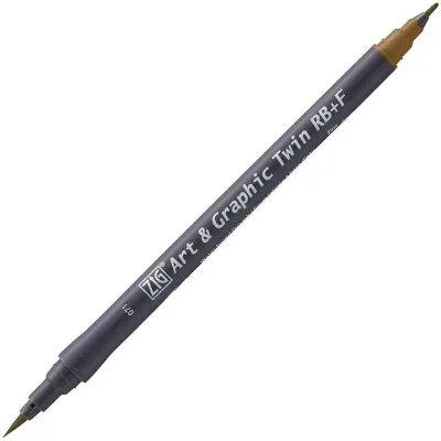 ZIG ART&amp;GRAPHIC TWIN RB TUT-95 71 MID BROWN