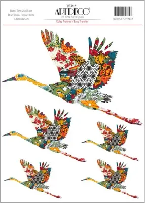 ARTDECO KOLAY TRANSFER 25x35 CM NO:20 Y-100-KT25-20