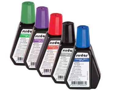 SIRDAŞ ISTAMPA MÜREKKEBİ 28 CC SİYAH 7011-1011