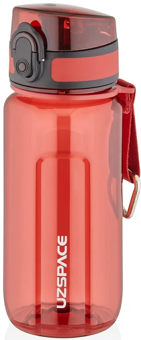 PASİF UZSPACE MATARA TRITAN 6017 350 ML KIRMIZI