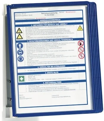 DURABLE SUNUM ÜNİTESİ DUVAR VARİO 5 Lİ 5551-M