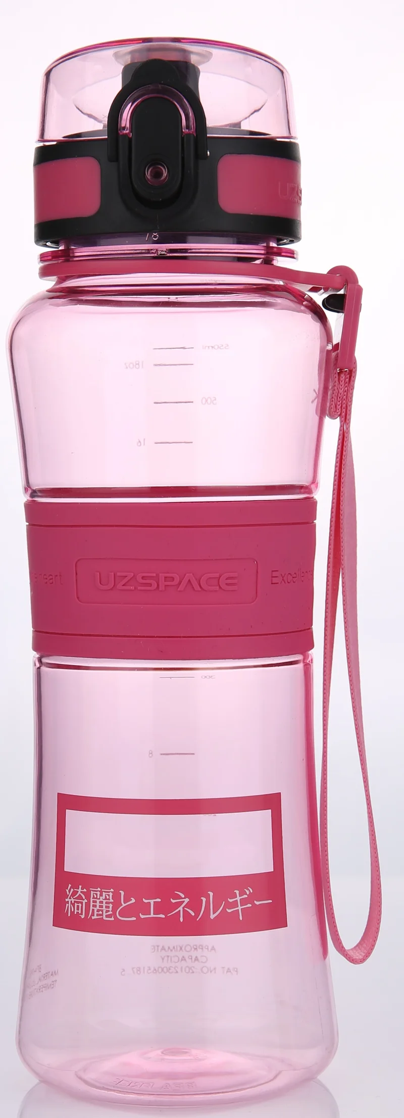 UZSPACE MATARA TRITAN 5026 550 ML PEMBE