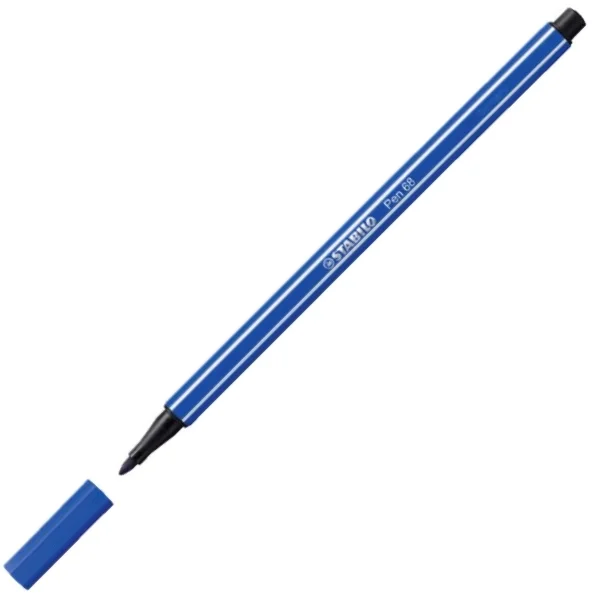 STABILO KEÇELİ KALEM PEN 68 KOYU MAVİ 68/32