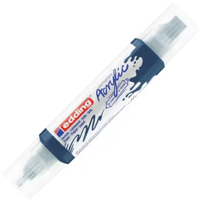 EDDING AKRİLİK MARKÖR 3D DOUBLE LINER E-5400 GECE MAVİSİ 933