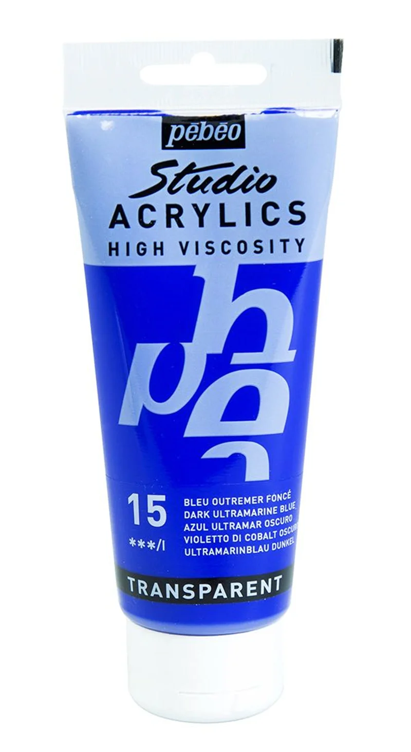 PEBEO AKRİLİK BOYA STUDIO 100 ML 831*15 DARK ULTRAMARINE BLUE