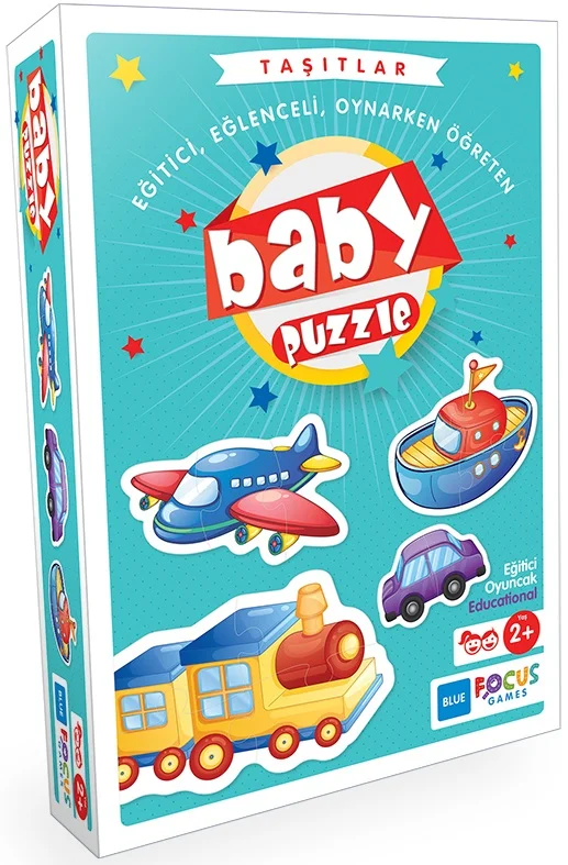 BLUE FOCUS PUZZLE BABY TAŞITLAR BF156