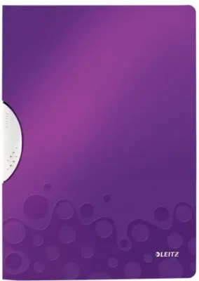 LEITZ SIKIŞTIRMALI DOSYA WOW ACTIVE COLOR CLIP L-4185 MOR