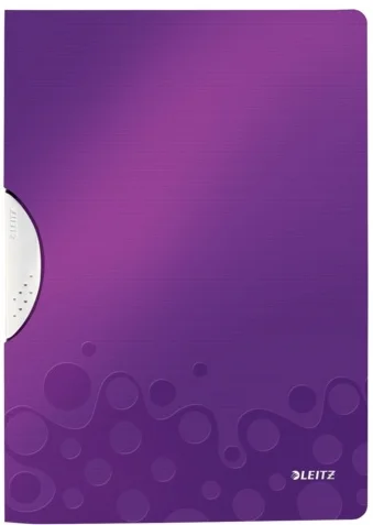 LEITZ SIKIŞTIRMALI DOSYA WOW ACTIVE COLOR CLIP L-4185 MOR