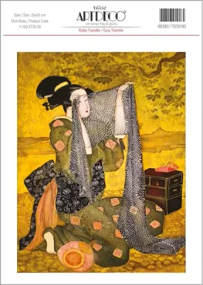 ARTDECO KOLAY TRANSFER 25x35 CM NO:39 Y-100-KT25-39