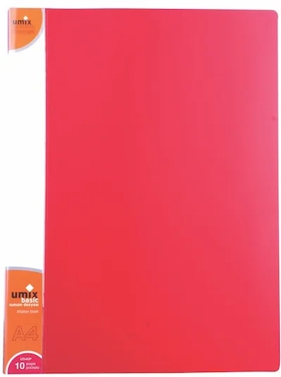 UMIX SUNUM DOSYASI BASIC 10 LU KIRMIZI U1141P-KI