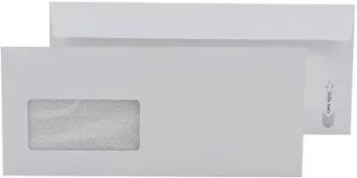 OYAL ZARF DİPLOMAT 10.5x24 110 GR BEYAZ PENCERELİ 30004112