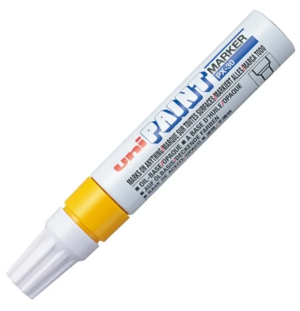 UNİ BOYAMA MARKÖRÜ PAINT PX-30 4.0-8.5 SARI