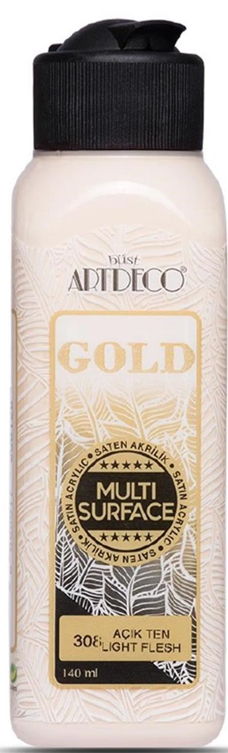 ARTDECO AKRİLİK BOYA GOLD MULTI-SURFACE 140 ML AÇIK TEN Y-G70R-308