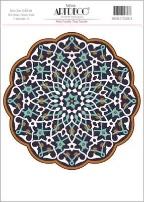 ARTDECO KOLAY TRANSFER 25x35 CM NO:18 Y-100-KT25-18