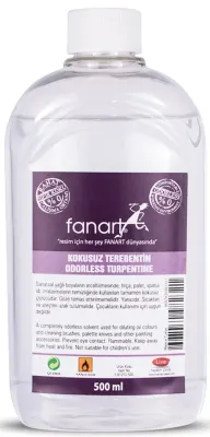 FANART ACADEMY TEREBENTİN KOKUSUZ 500 ML F-5301.500