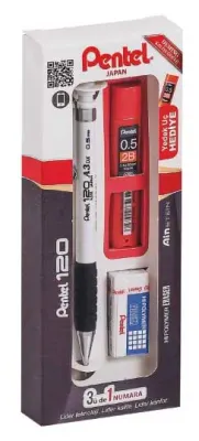 PENTEL VERSATİL KALEM OKUL SETİ A315 0.5 STAND 36 LI Y A315-36S-SET