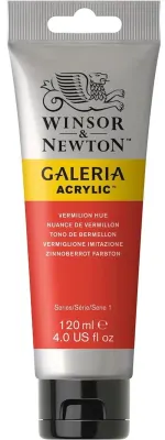 W&amp;N AKRİLİK BOYA GALERIA 120 ML VERMILION HUE 682 WN-2131682