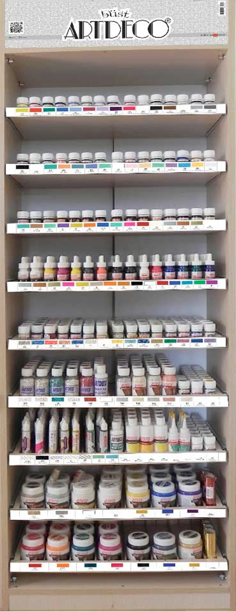 ARTDECO STAND 25 ML DUVAR STANDI 2 (BOŞ) Y-100-S08