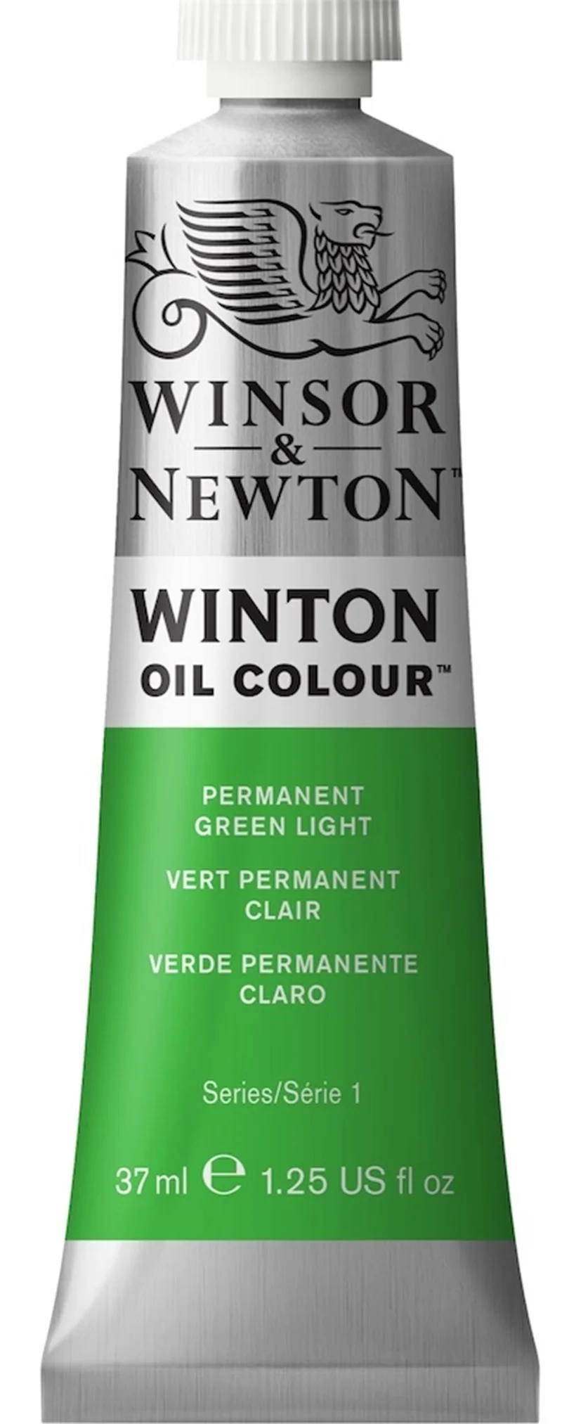 W&amp;N YAĞLI BOYA WINTON 37 ML PERMANENT GREEN LIGHT 483 (48) WN-1414483