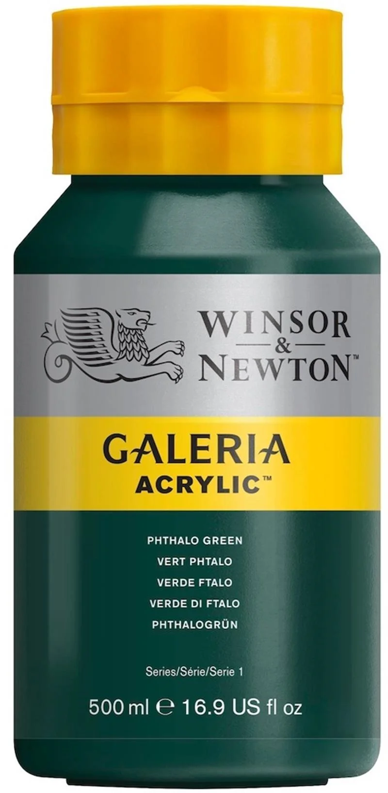 W&amp;N AKRİLİK BOYA GALERIA 500 ML PHTHALO GREEN (BLUE SHADE) 522 WN-2150522