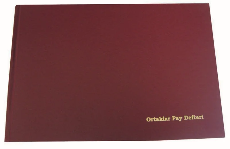 DİLMAN PAY DEFTERİ CİLTLİ 22.5x32 96 YP NUMARALI 5368