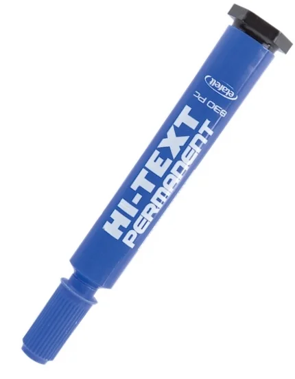 HI-TEXT PERMANENT MARKER KESİK UÇLU 830PCM MAVİ