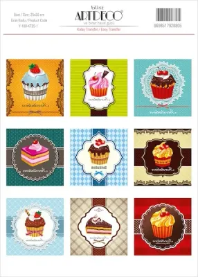 ARTDECO KOLAY TRANSFER 25x35 CM NO:01 Y-100-KT25-1