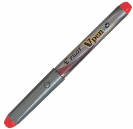 PILOT DOLMAKALEM SILVER V-PEN KIRMIZI SVP-4M