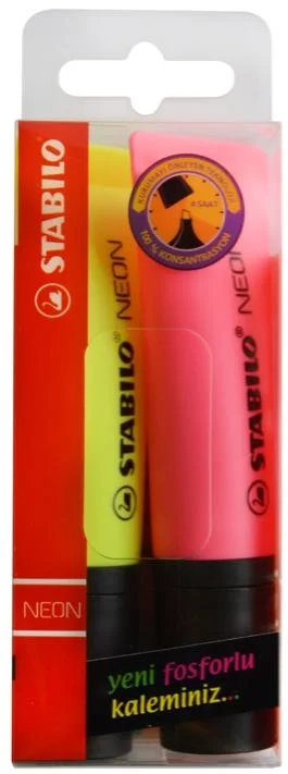 STABILO FOSFORLU KALEM NEON BOSS 2 Lİ BLS. 72/2