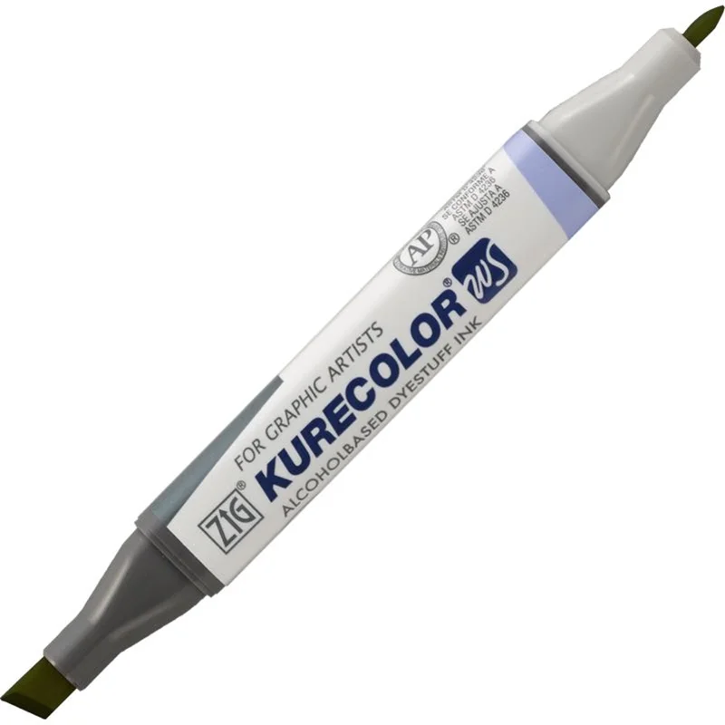 ZIG KURECOLOR TWIN S KC-3000 545 (544) OLIVE GREEN