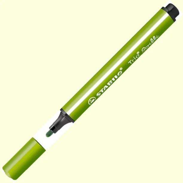 STABILO KEÇELI KALEM TRIO SCRIBBI AÇIK YEŞİL 368/933