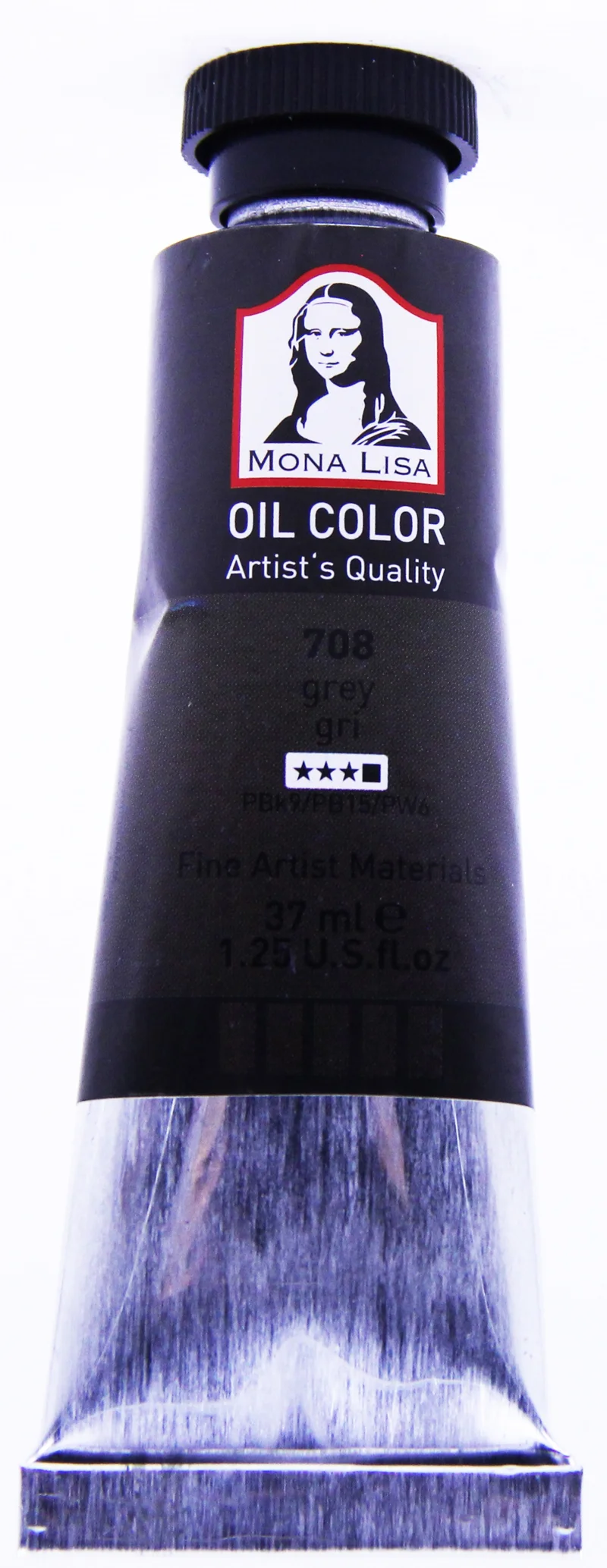 SÜDOR YAĞLI BOYA MONALISA 37 ML GRİ 708