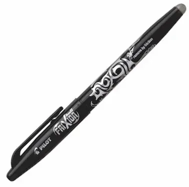 PILOT ROLLER KALEM FRIXION 0.7 SİYAH BL-FR7-B