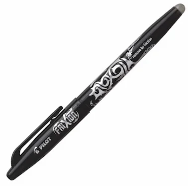 PILOT ROLLER KALEM FRIXION 0.7 SİYAH BL-FR7-B
