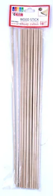 SÜDOR ÇUBUK AHŞAP 30CMx4MM 18 Lİ BS135