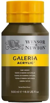 W&N AKRİLİK BOYA GALERIA 500 ML RAW UMBER 554 WN-2150554