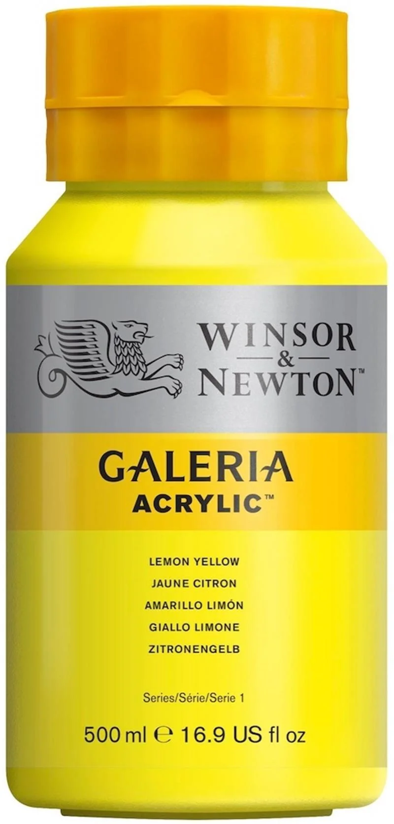 W&N AKRİLİK BOYA GALERIA 500 ML LEMON YELLOW 346 WN-2150346