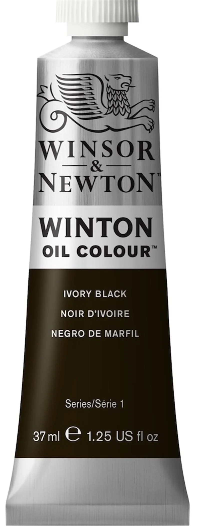 W&amp;N YAĞLI BOYA WINTON 37 ML IVORY BLACK 331 (24) WN-1414331